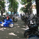 Zakończenie sezonu motocyklowego w Skierniewicach